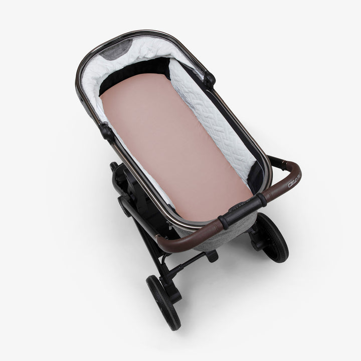 זוג סדינים לעגלה פיל ורוד