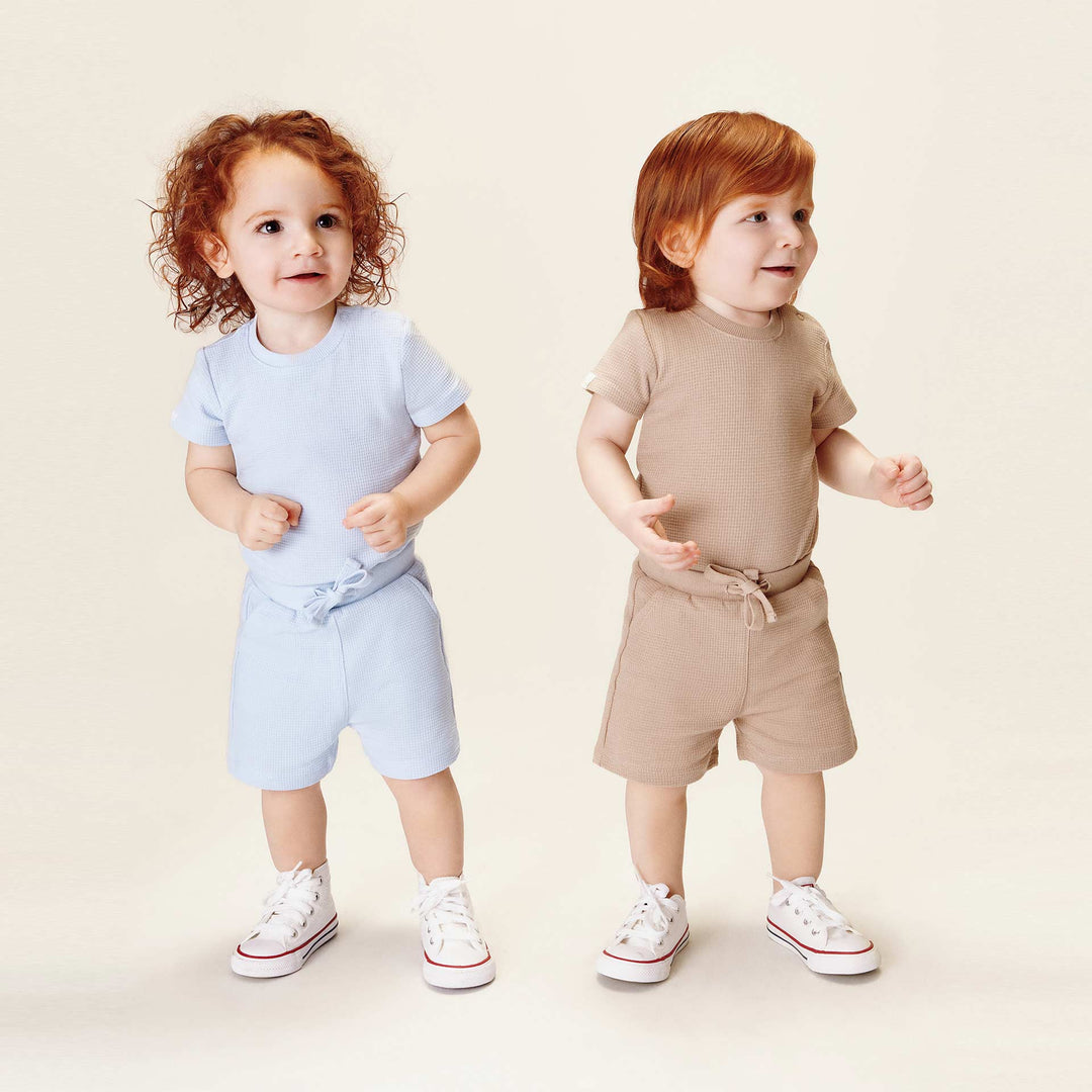 בגד גוף איריס וופל צבע מוקה