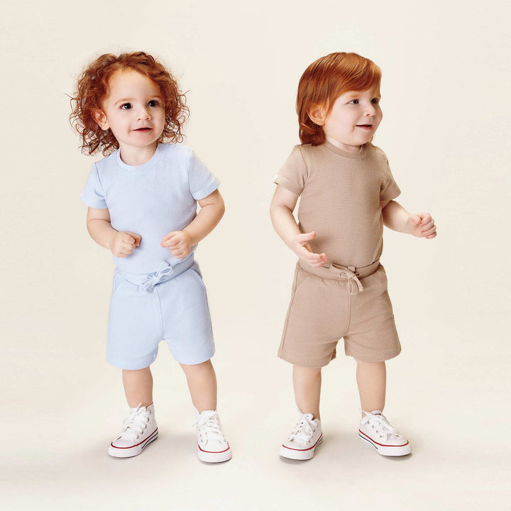 בגד גוף איריס וופל צבע מוקה