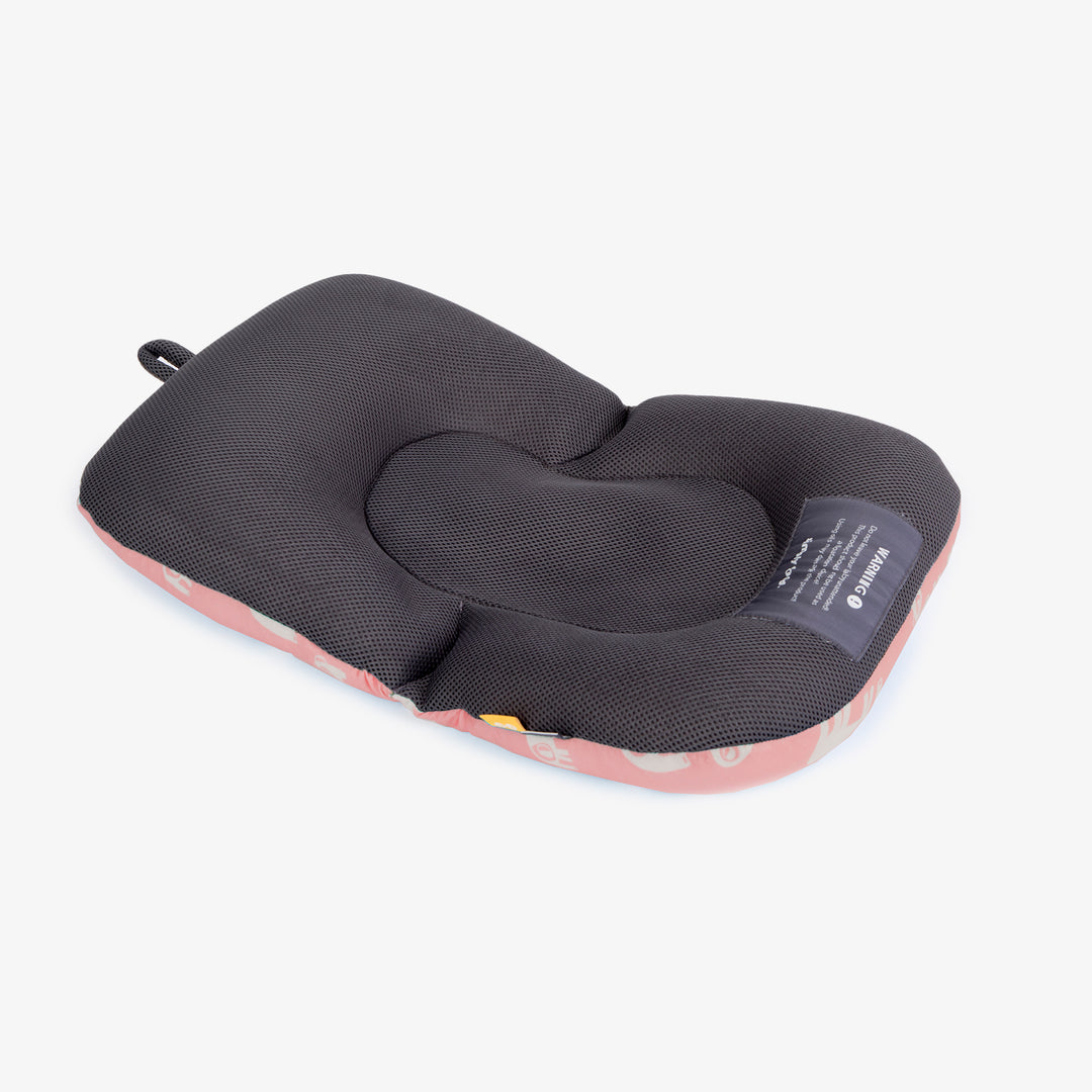 פוף צוף פילים לבנים על ורוד