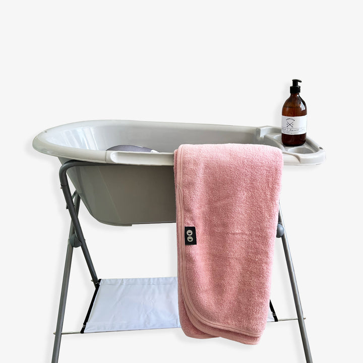 מגבת פרפרים קפוצ'ון קטנה ורוד