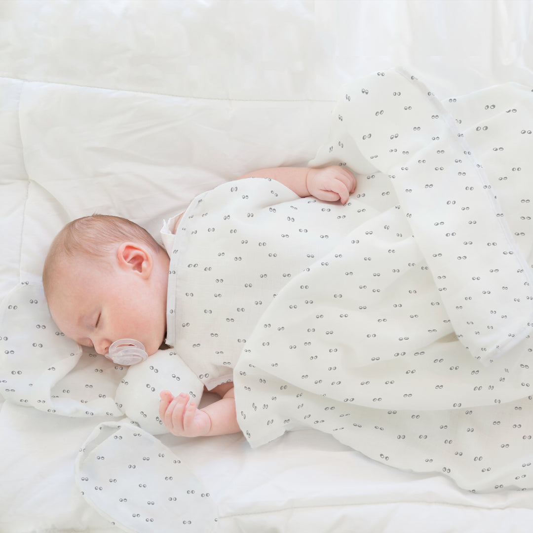 שמיכת טטרא ארנב עיניים אפורות