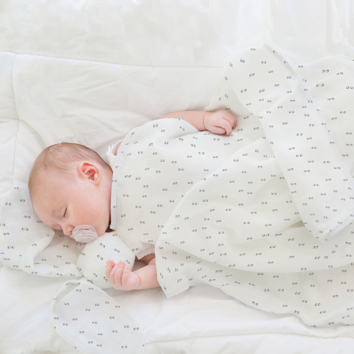 שמיכת טטרא ארנב עיניים אפורות