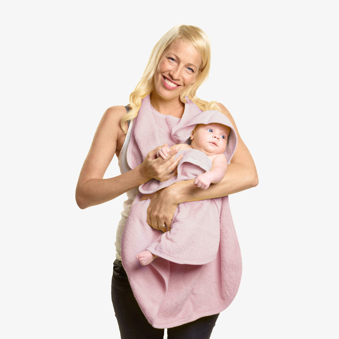 מגבת פרפרים קפוצ'ון קטנה ורוד