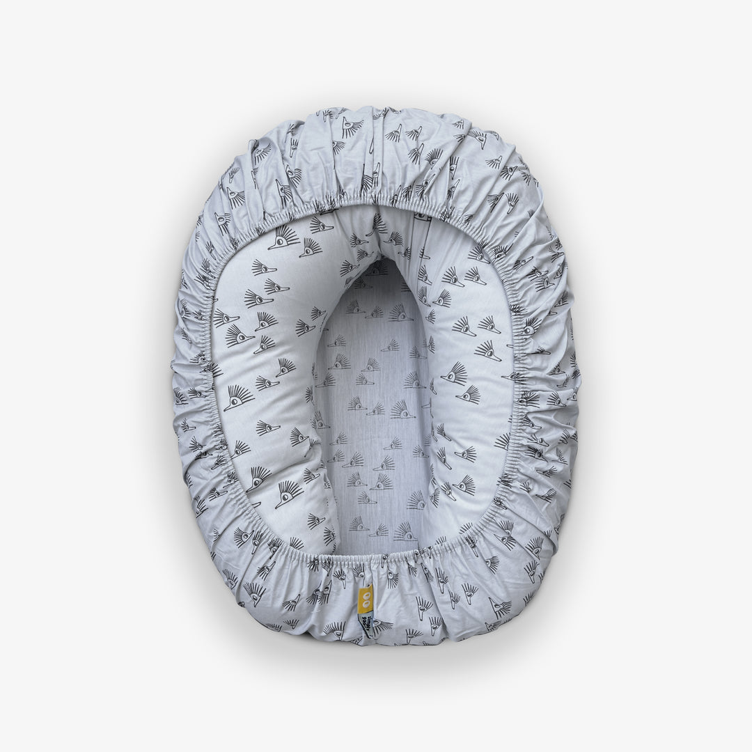 ציפית הפלא לכרית הנקה קיפודים אפורים