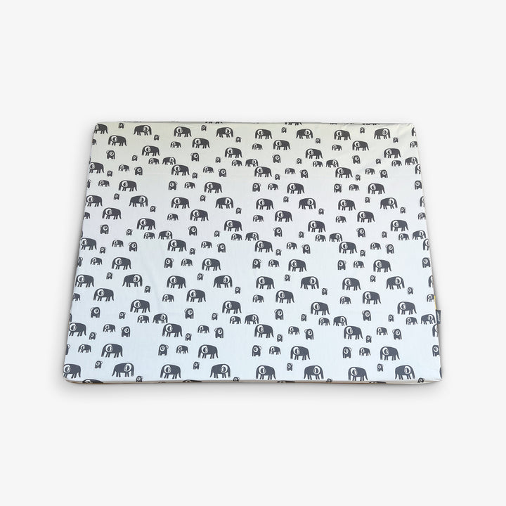 משטח פעילות מתגלגל פילים אפורים + עיניים חרדל