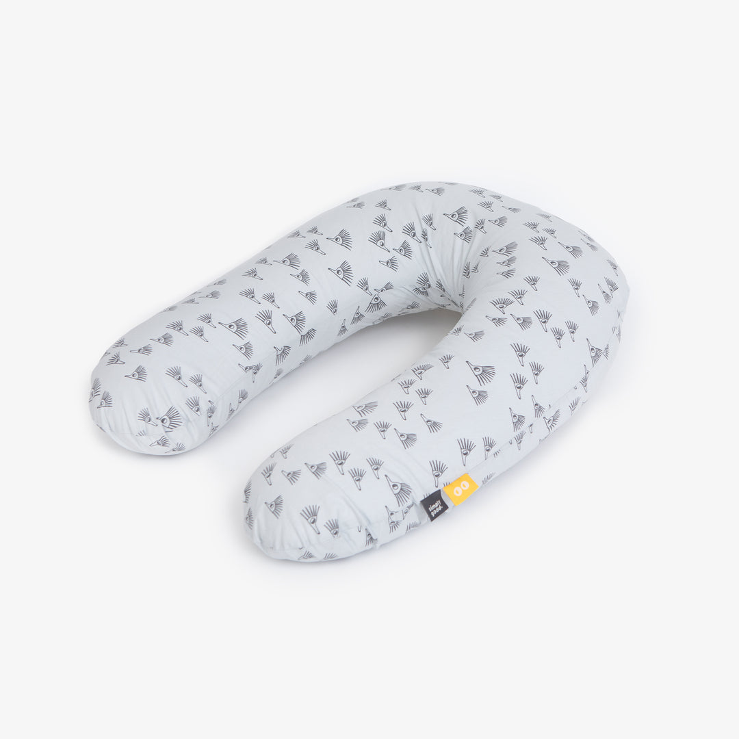 כרית הנקה קיפודים אפור