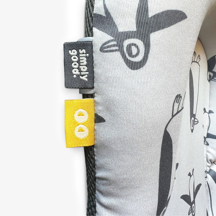 פוף צוף פינגווין אפור בז'