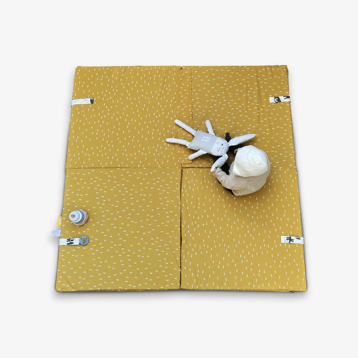 משטח פעילות מתקפל פילים אפורים +עיניים חרדל