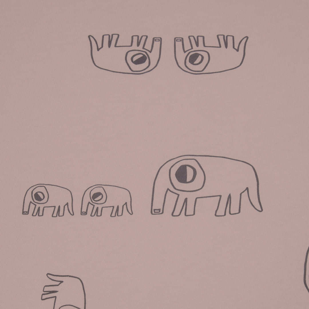 זוג סדינים לעגלה פיל ורוד