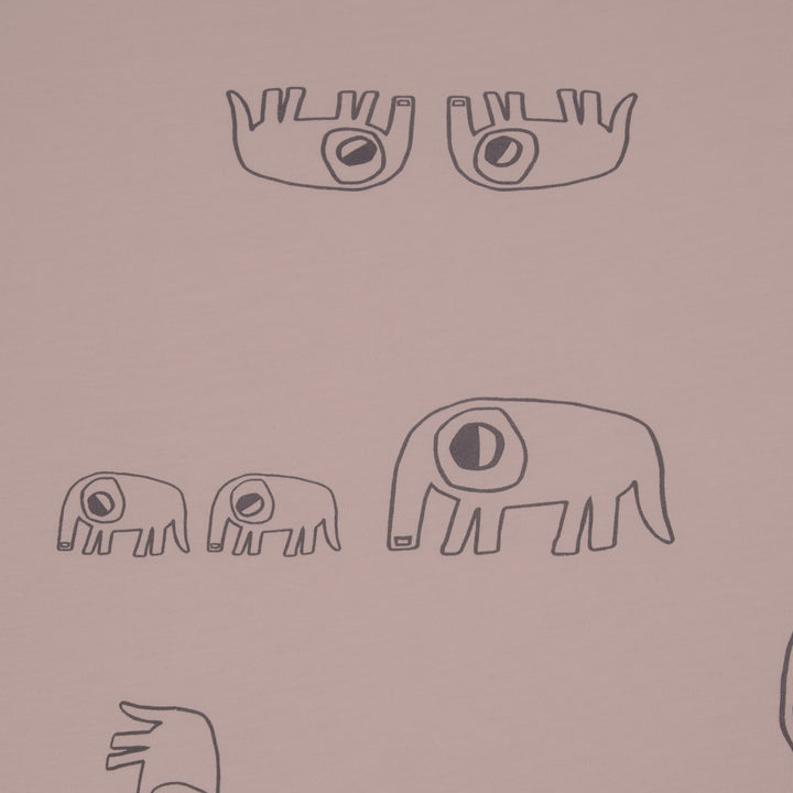 זוג סדינים לעגלה פיל ורוד