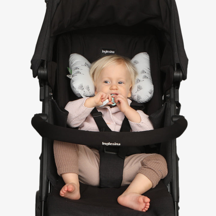 כרית פרפר לצוואר קיפודים אפור