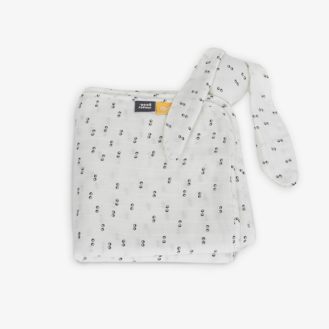 שמיכת טטרא ארנב עיניים אפורות