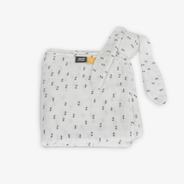 שמיכת טטרא ארנב עיניים אפורות