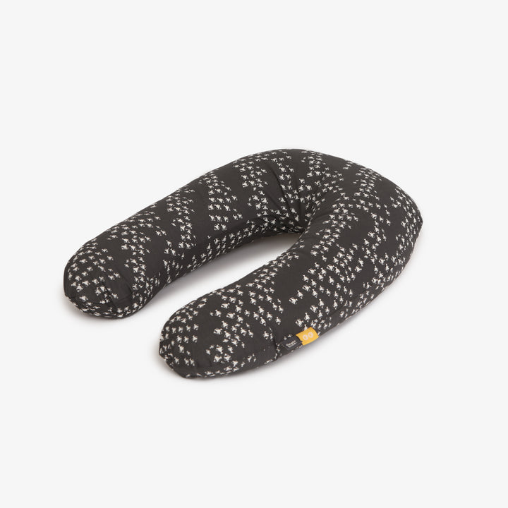 כרית הנקה דגים לבן אפור