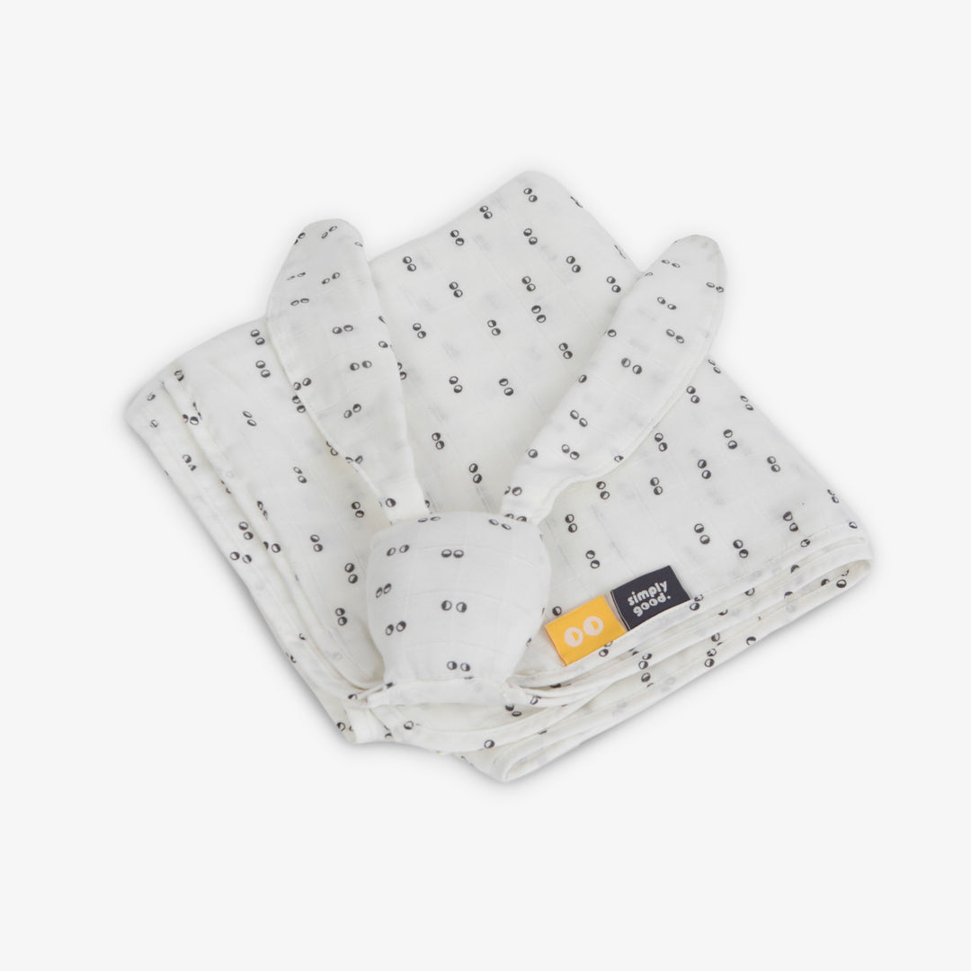 שמיכת טטרא ארנב עיניים אפורות