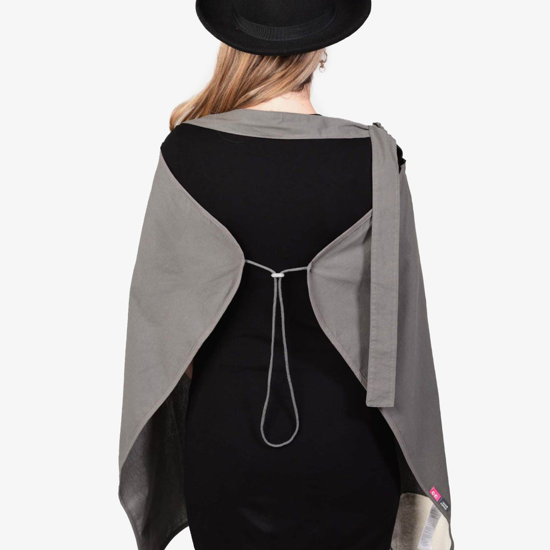 סינר הנקה XL אפור