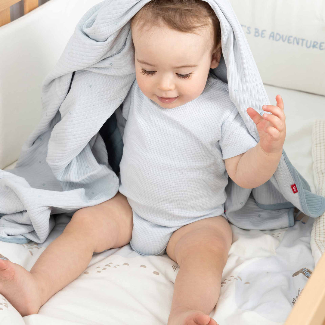 מגבת קפוצ'ון קטנה בייסיק תכלת