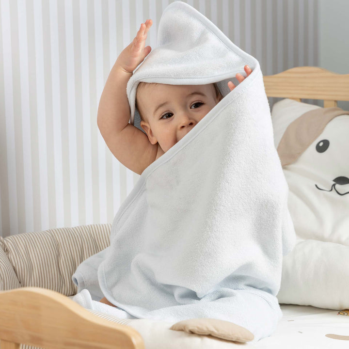 מגבת קפוצ'ון קטנה בייסיק תכלת