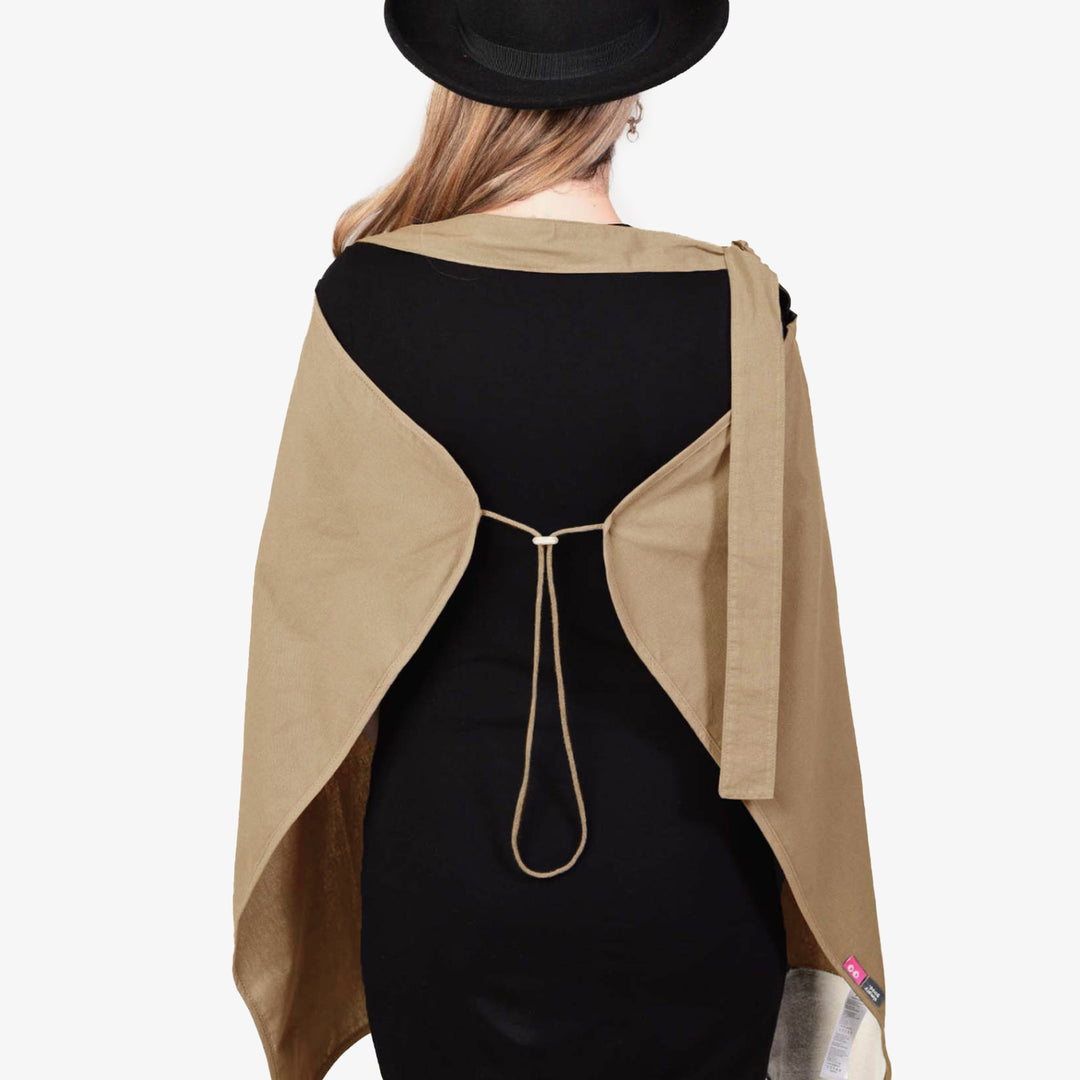 סינר הנקה XL חול