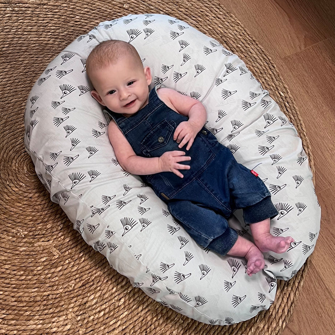 ציפית הפלא לכרית הנקה קיפודים אפורים