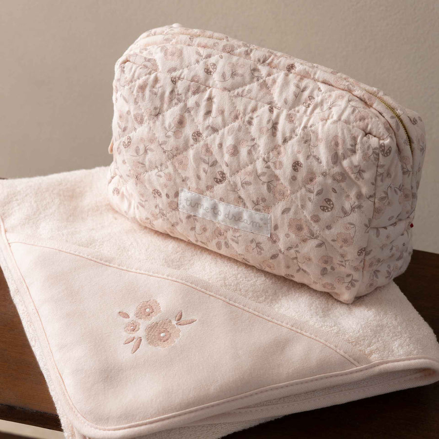 תיק אחסון קוילט פרחים 2417