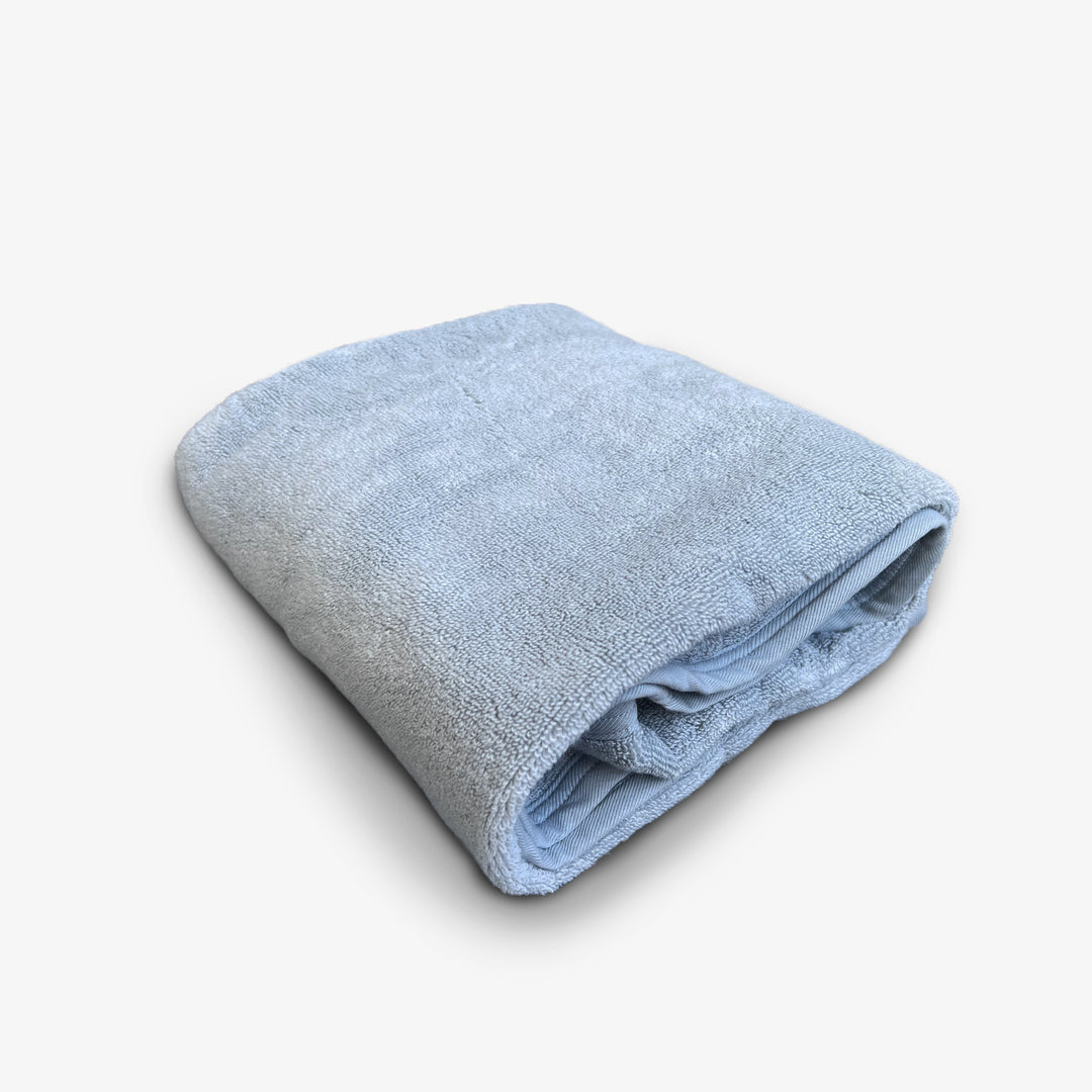 מגבת פרפרים קפוצ'ון קטנה תכלת