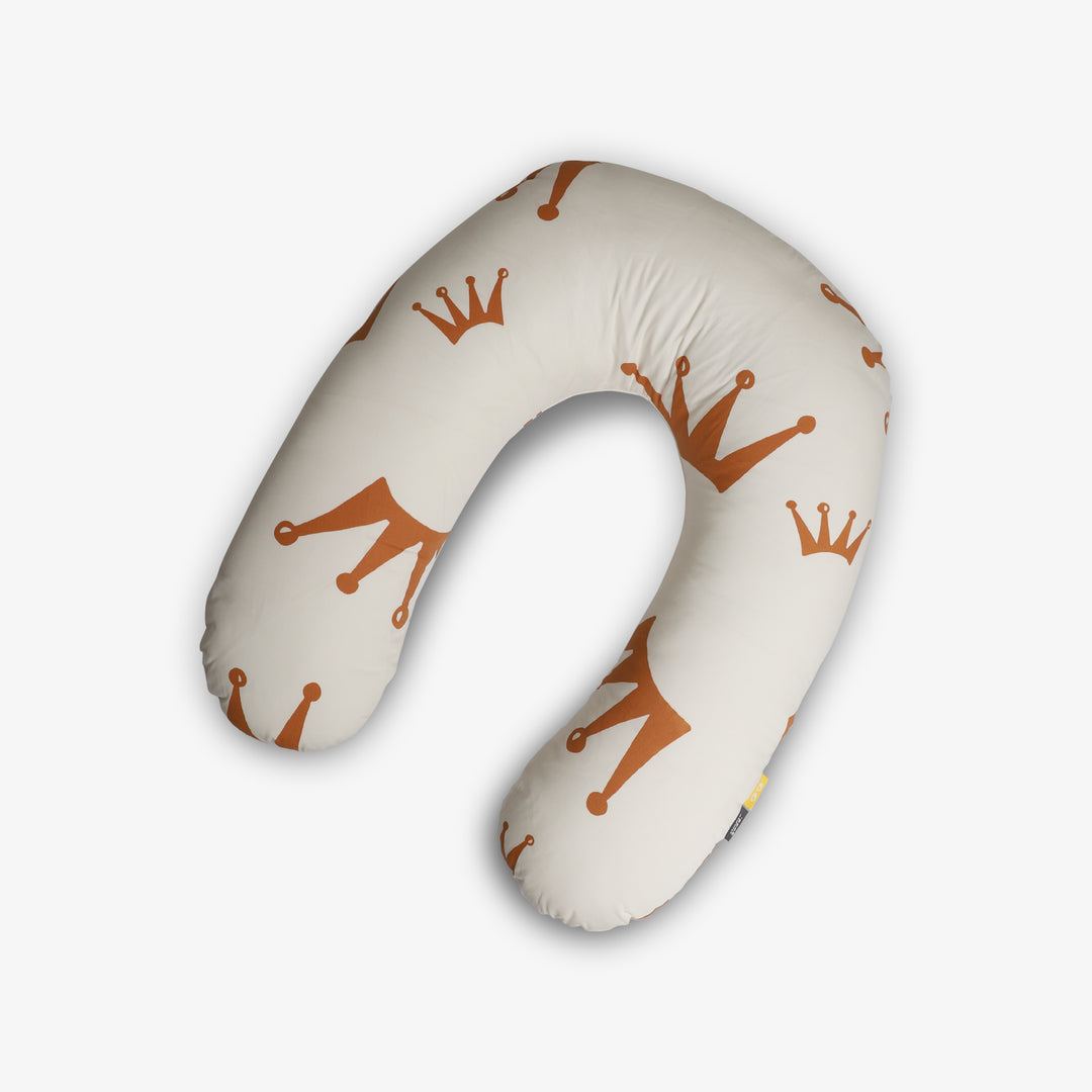 כרית הנקה כתרים חום