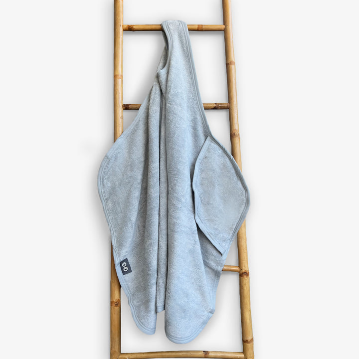 מגבת פרפרים קפוצ'ון קטנה תכלת