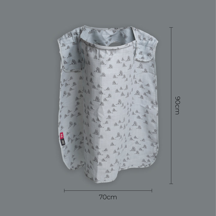 סינר הנקה טטרה קיפודים אפור