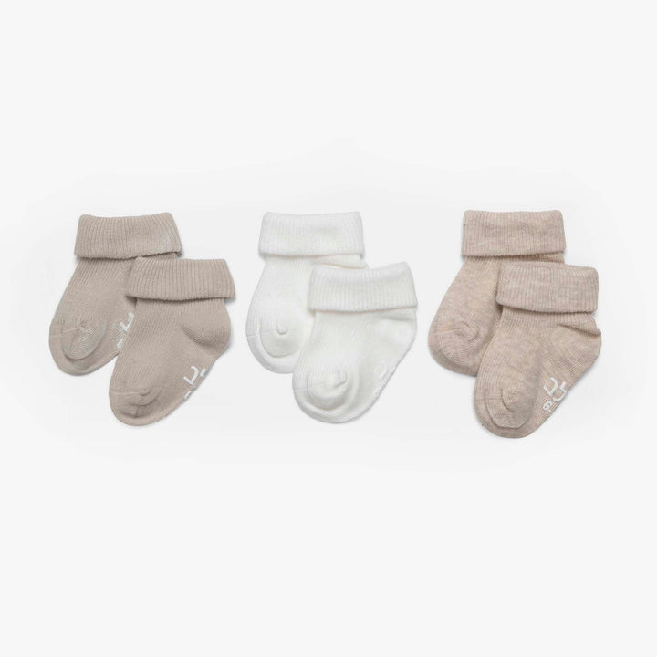 מארז גרביים בייסיק צבע חאקי