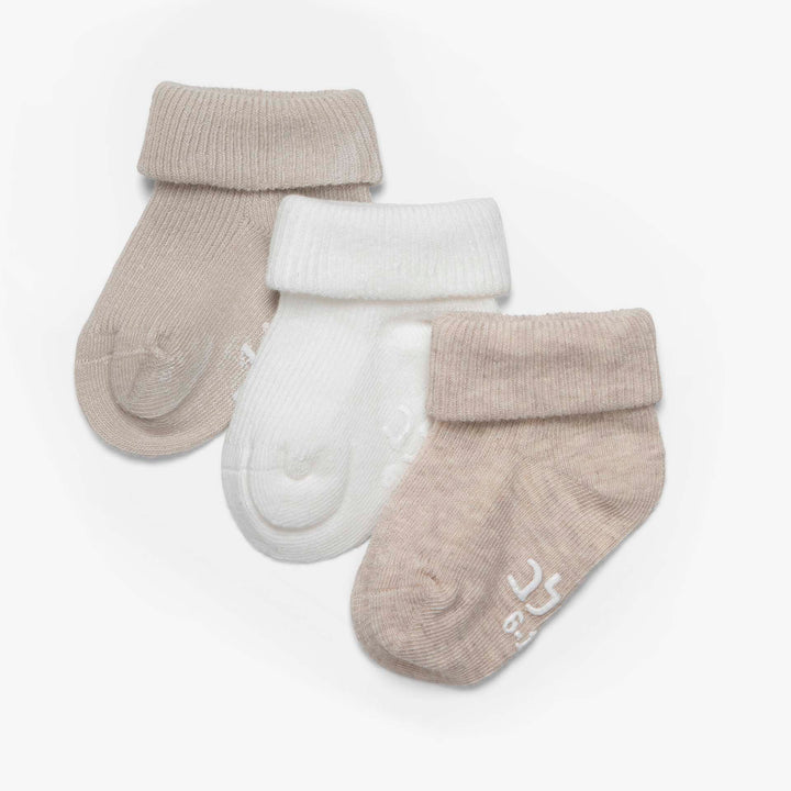 מארז גרביים בייסיק צבע חאקי