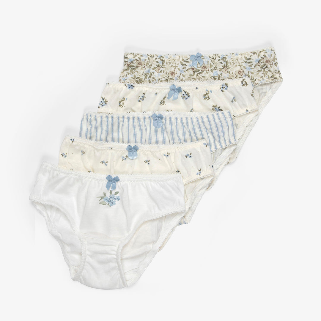 מארז תחתוני היפסטר לילדות הדפס פרחים