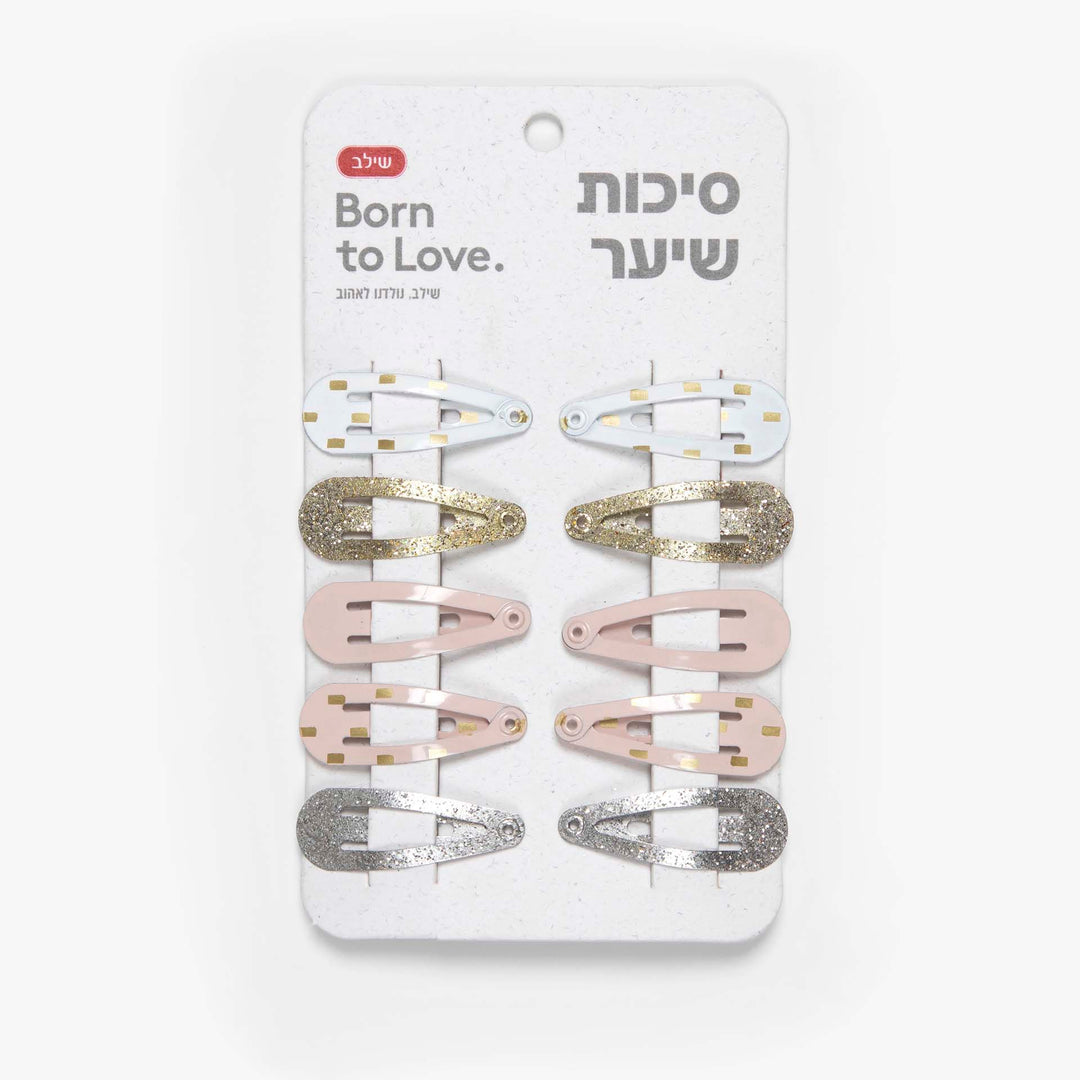 סיכות שיער מטאליות