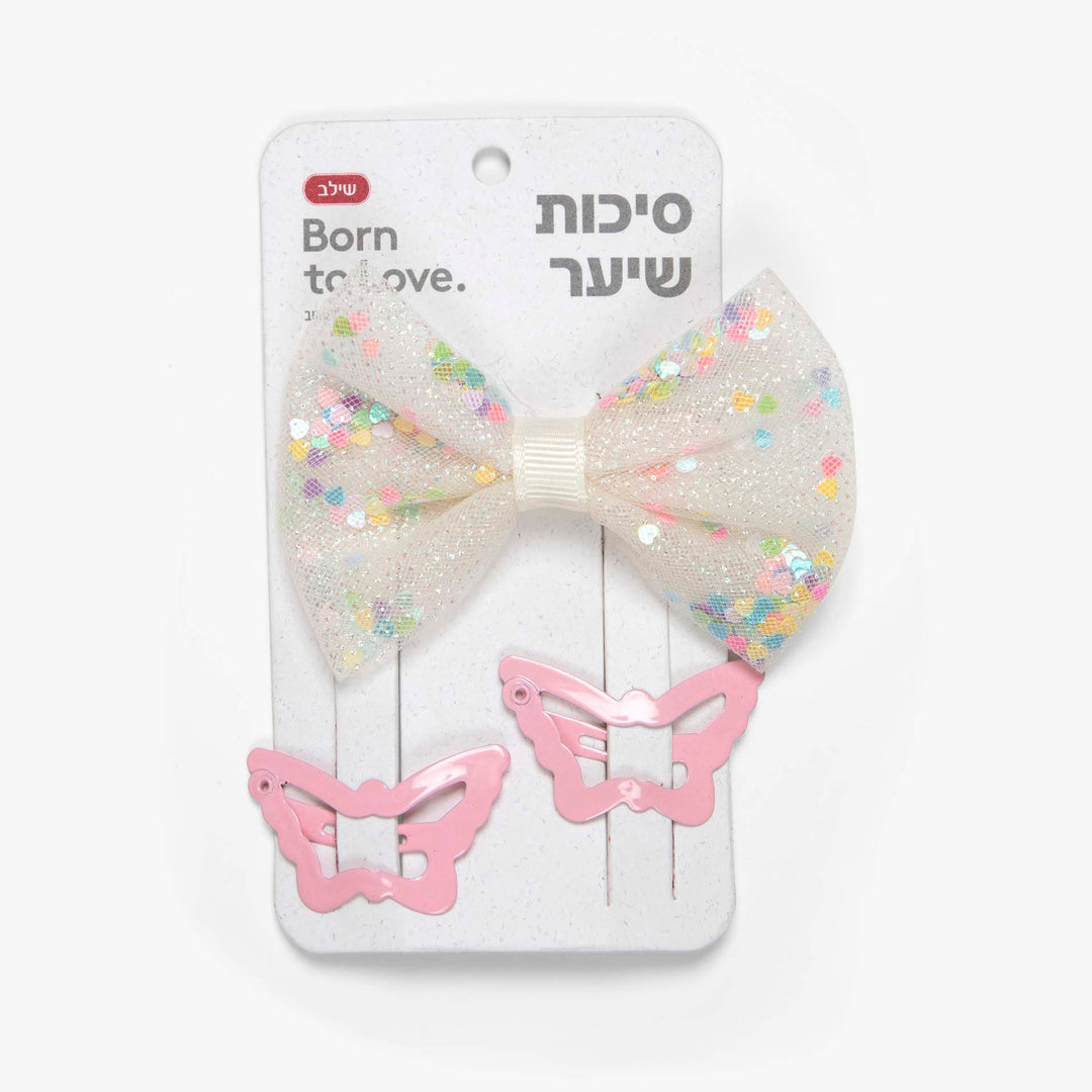 סיכות פרפר לשיער