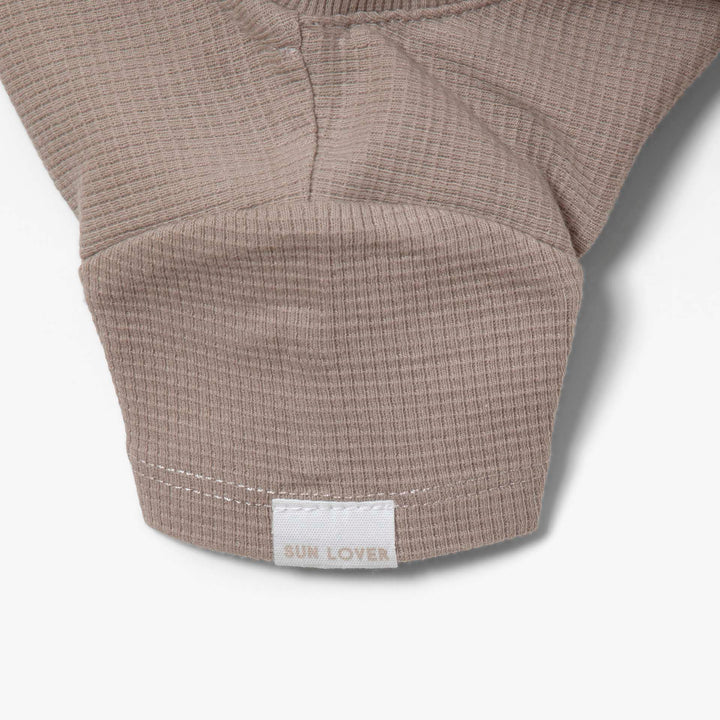 בגד גוף איריס וופל צבע מוקה