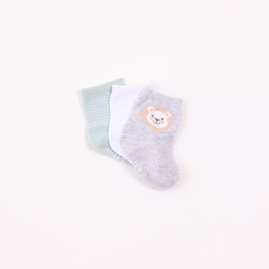 שלישיית גרביים מדוגמים