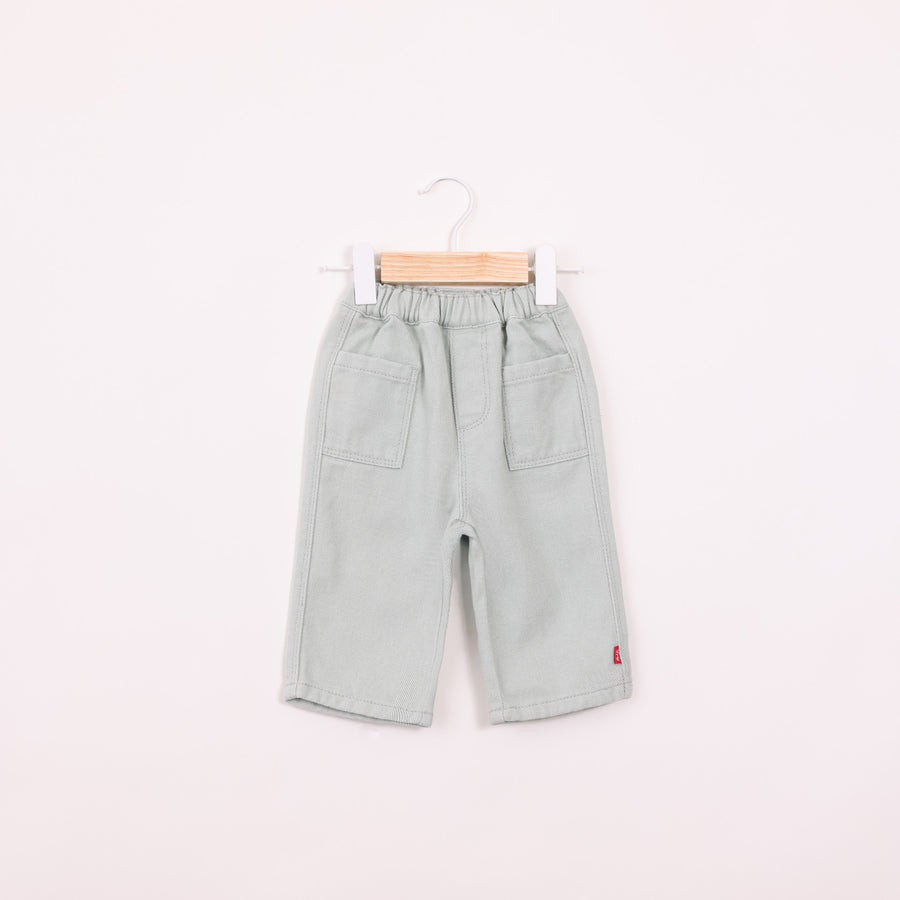 מכנסיים ארוכים בגוון ירוק