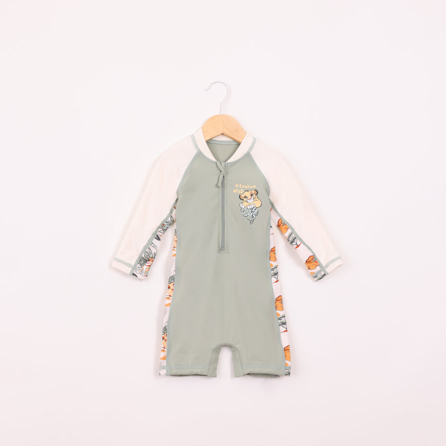 בגד ים אוברול שרוול ארוך