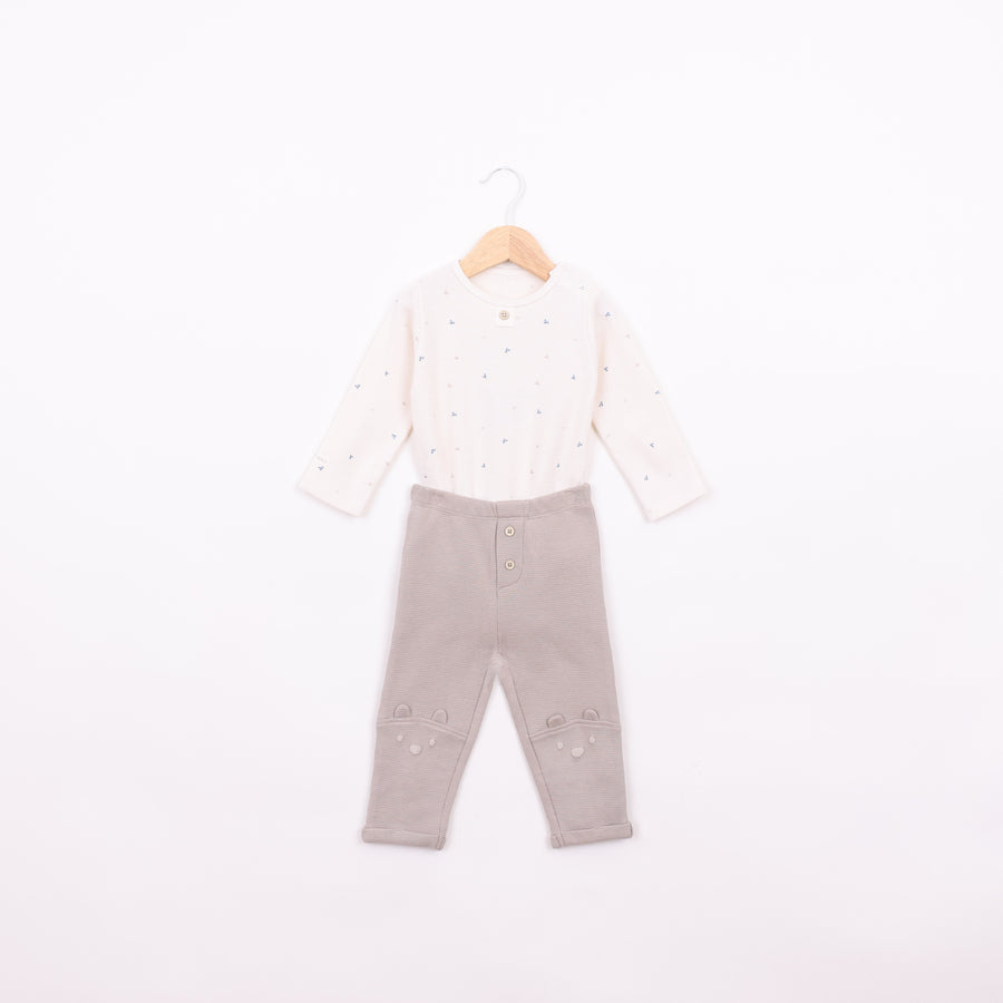 סט בגד גוף ומכנסיים