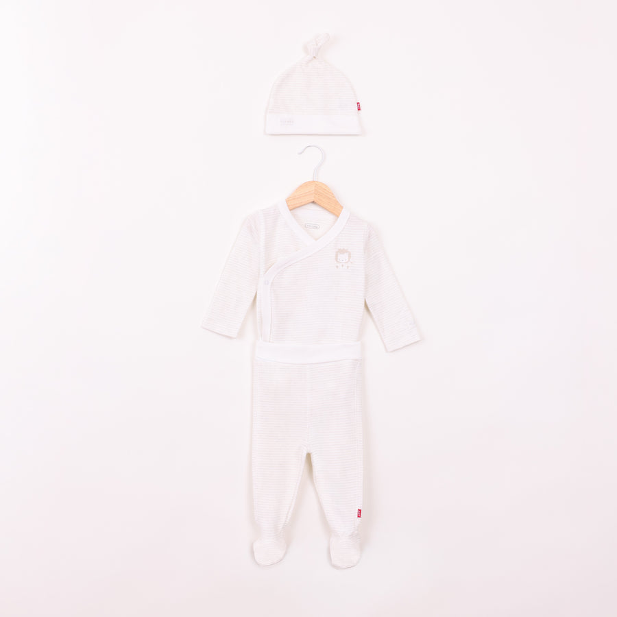 מארז בגד גוף רגלית וכובע