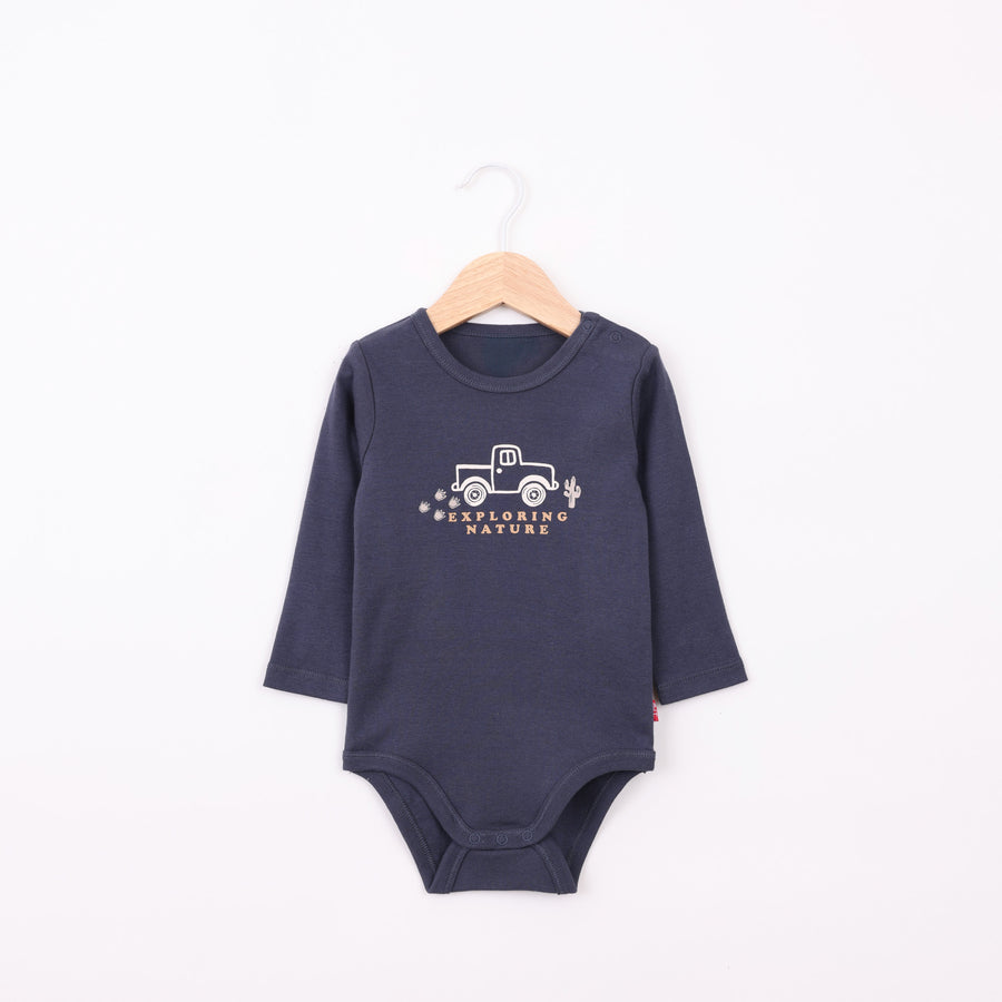 בגד גוף בגוון נייבי Exploring Nature