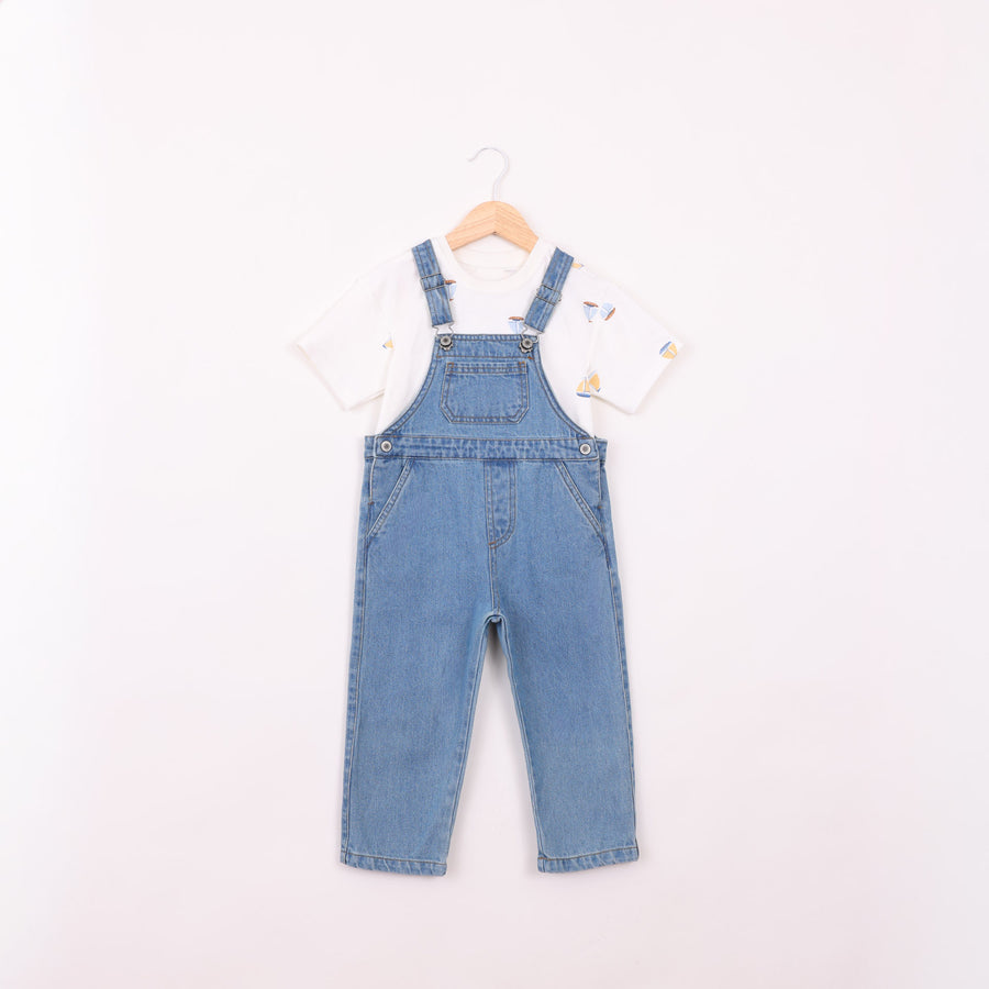 אוברול וטי שירט