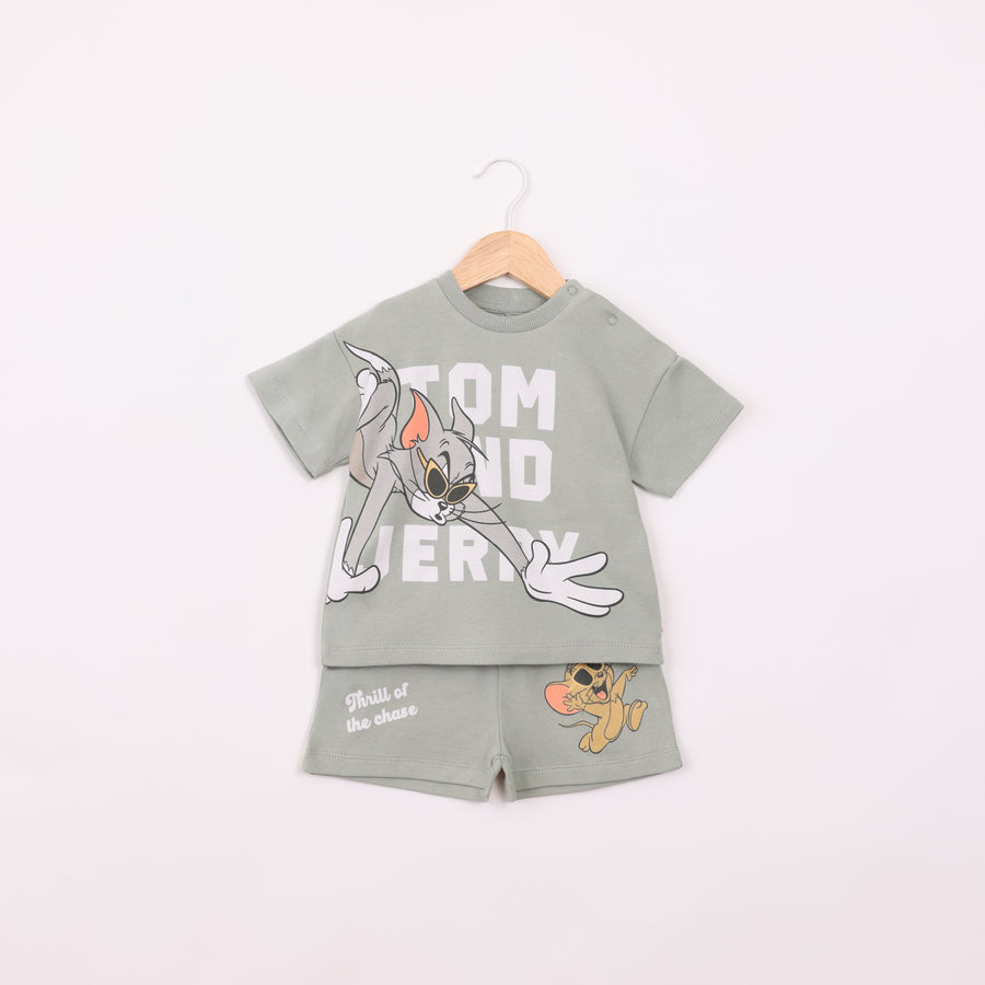 חליפת בנים טום וג'רי