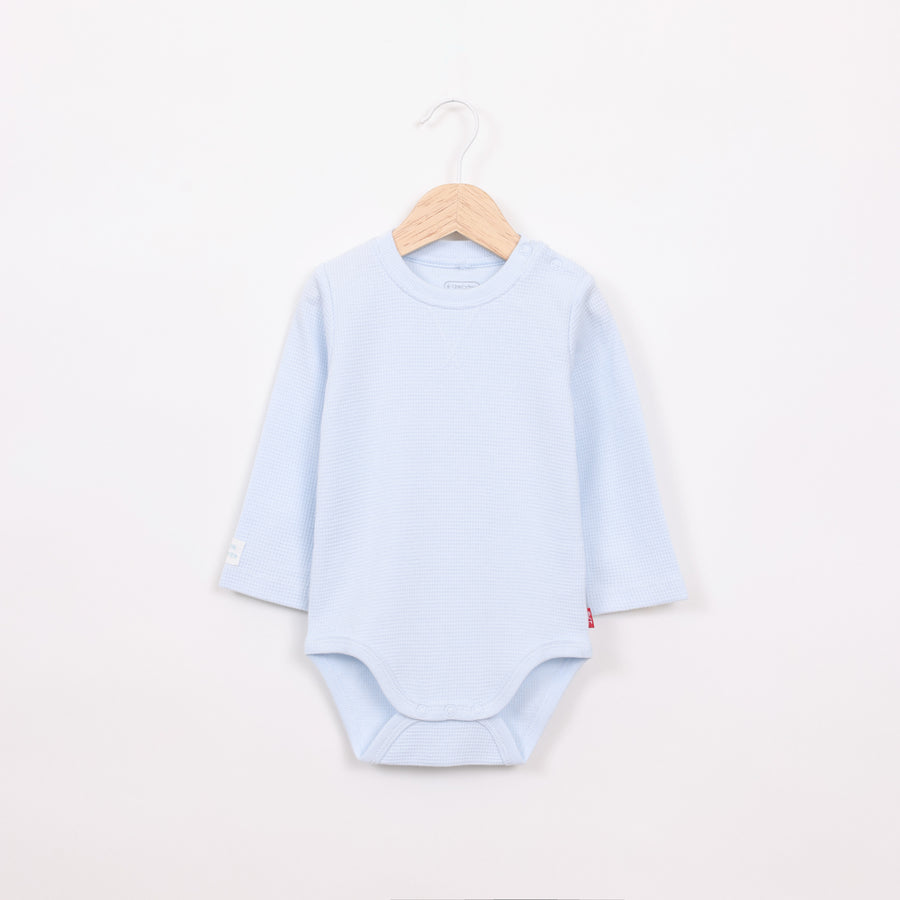 בגד גוף שרוול ארוך בצבע תכלת