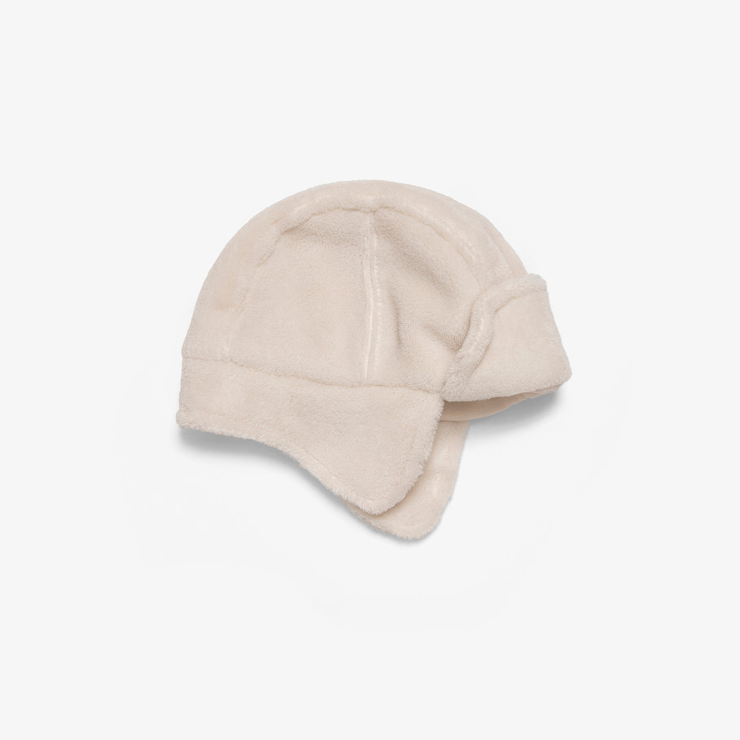 כובע פליז עם כיסוי אוזנים צבע אבן