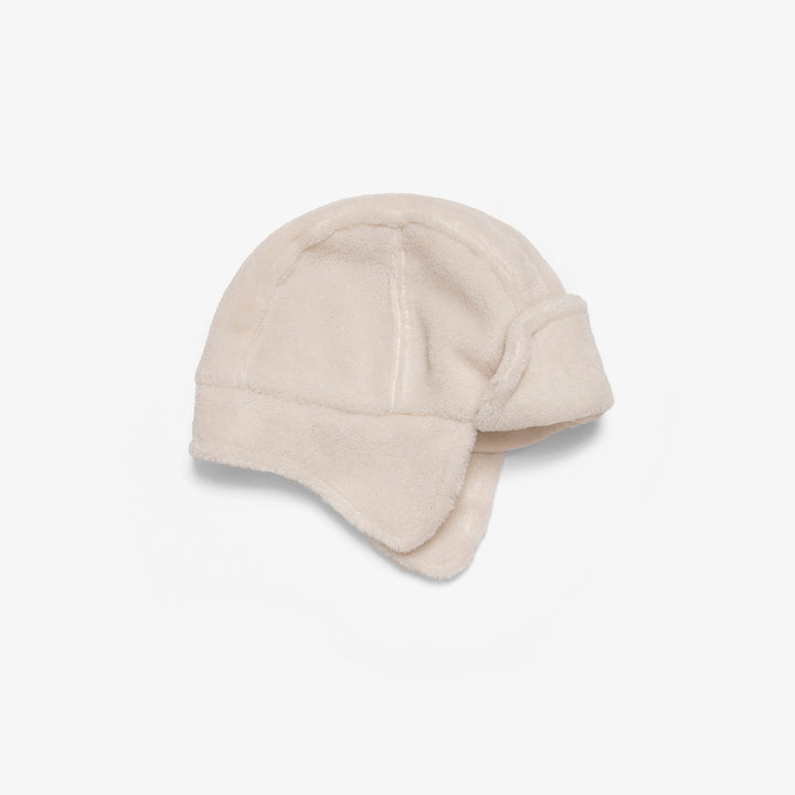 כובע פליז עם כיסוי אוזנים צבע אבן