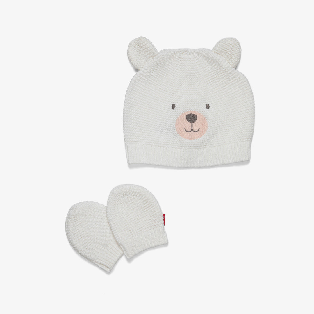 מארז כובע דובי וכפפות