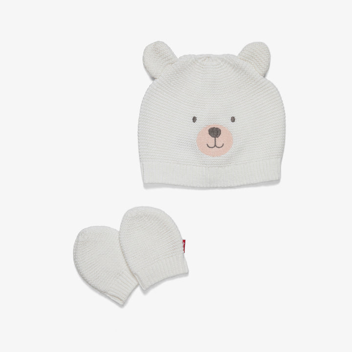 מארז כובע דובי וכפפות