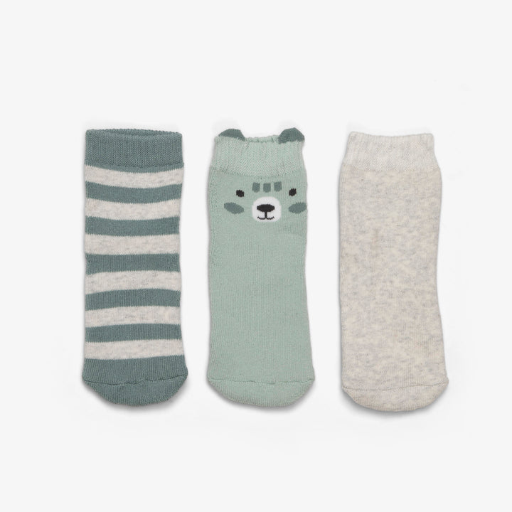 שלישיית זוגות גרביים מעוצבות אקווה